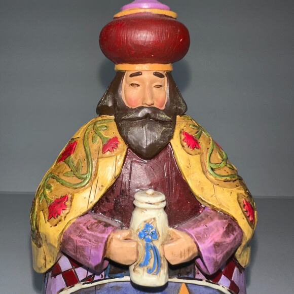 Jim Shore Three Wisemen Let Every Heart Prepare Him Room 2003 Vintage Set of 3 - Picture 9 of 16